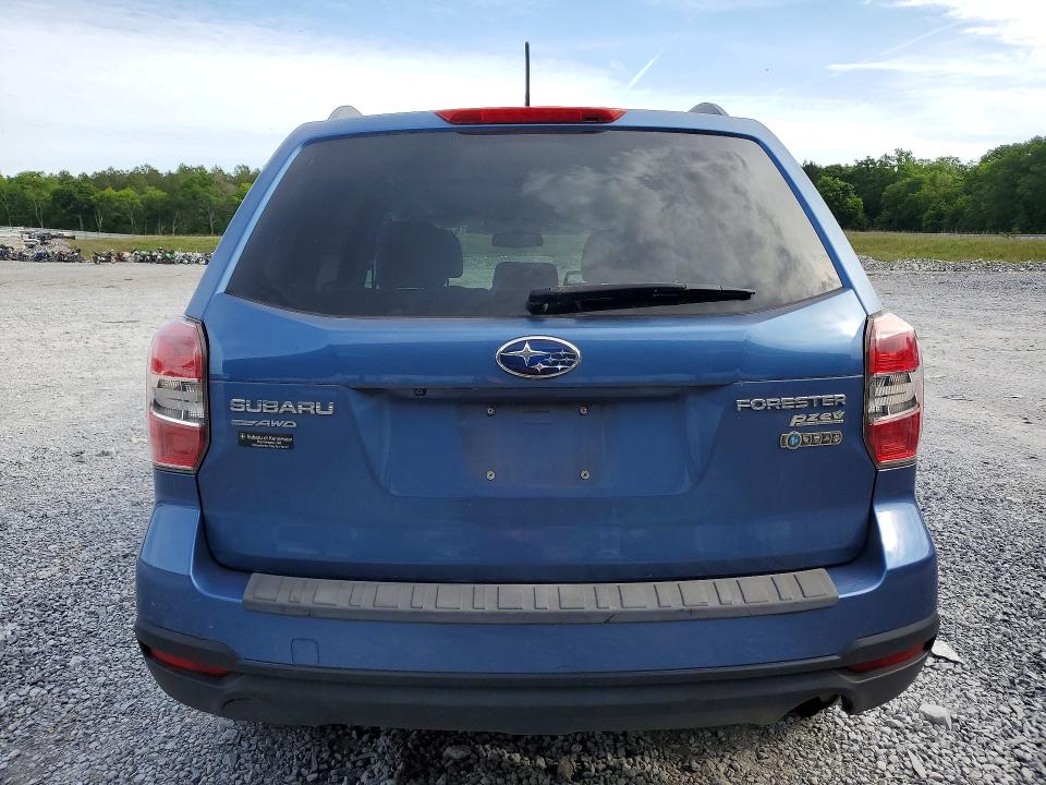 2015 Subaru Forester VIN JF2SJADC7FH427347 COPART salvage auction — FRONT END, Salvage Title, sold $375 on 2026-07-23 (photo 6)