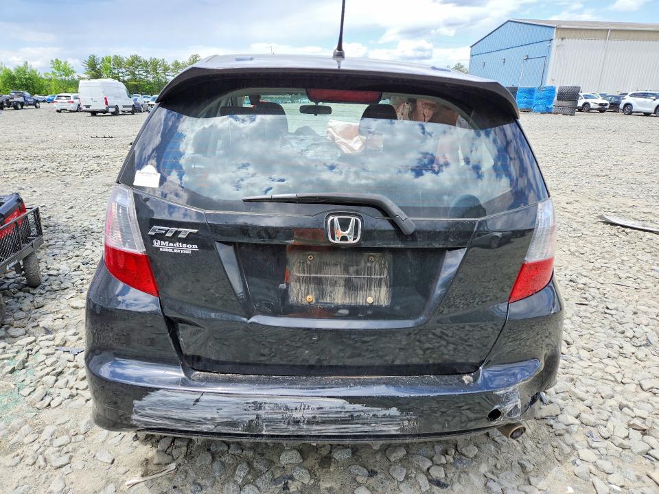 2013 Honda Fit VIN JHMGE8H5XDC067805 COPART salvage auction — FRONT END, Nj - Cert Of Title-Salvage, sold $275 on 2026-07-27 (photo 6)