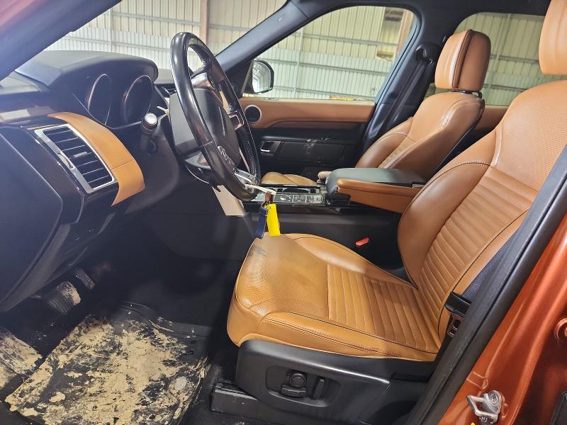 2017 Land rover Discovery VIN SALRHBBV5HA030775 COPART salvage auction — FRONT END, La - Cert Of Title-Salvage, sold $6,500 on 2026-07-10 (photo 7)