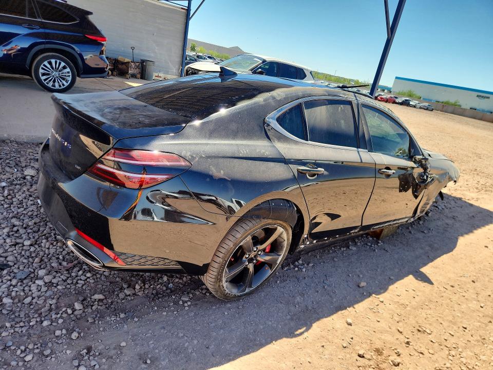 2026 Genesis G70 VIN KMTG44SE0TU160218 COPART salvage auction — ROLLOVER, Az - Cert Of Title - Salvage, sold $4,999 on 2026-07-25 (photo 3)