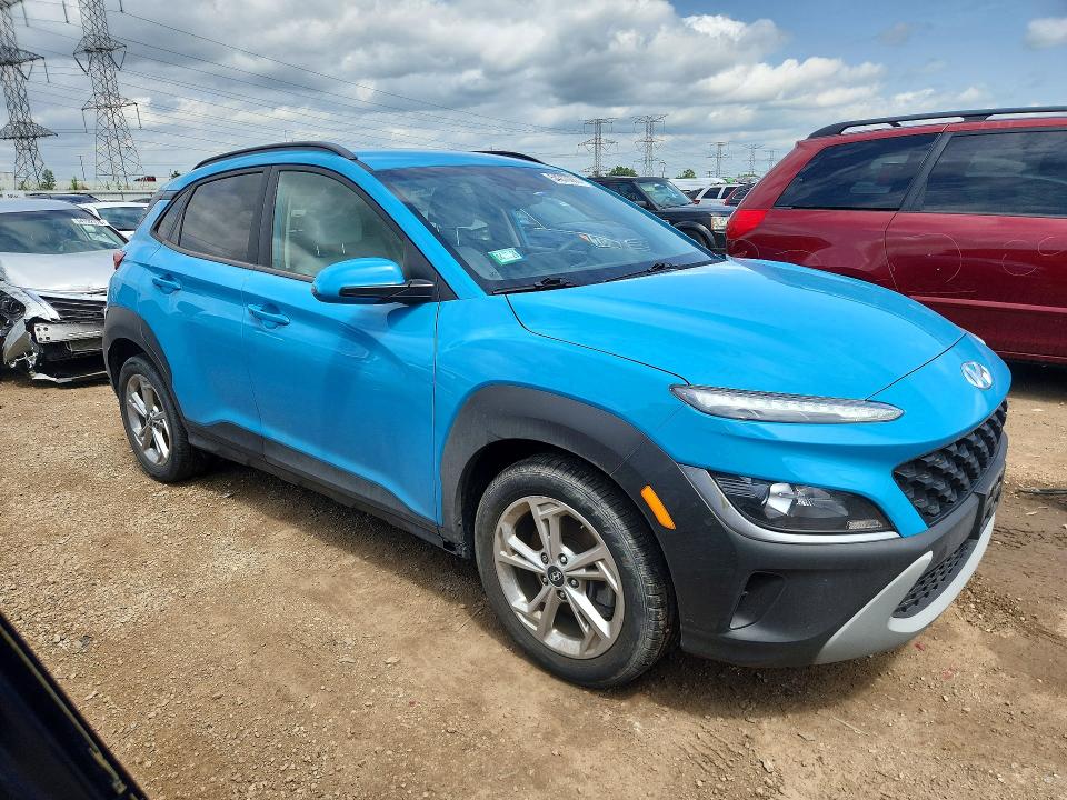 2023 Hyundai Kona VIN KM8K6CAB1PU982564 COPART salvage auction — SIDE, IL - SALVAGE CERTIFICATE, sold $250 on 2026-07-28 (photo 4)