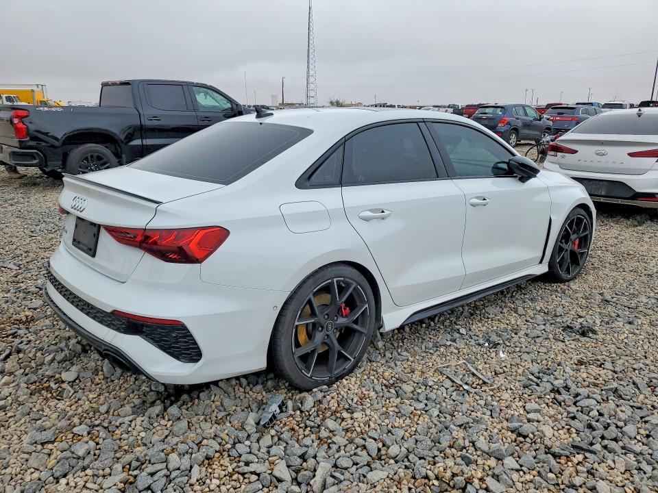 2023 Audi Rs3 VIN WUAG4DGY0PA901298 COPART salvage auction — REAR END, Tx - Salvage Vehicle Title, sold $30,750 on 2026-07-07 (photo 3)