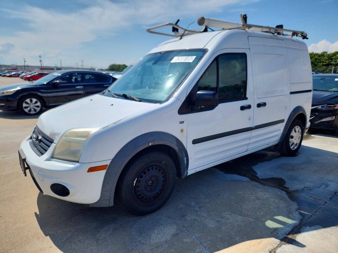 2013 Ford Transit Connect VIN NM0LS7BN5DT135131 COPART salvage auction — Normal Wear, TX - CERTIFICATE OF TITLE, sold $3,150 on 2026-07-09 (photo 1)