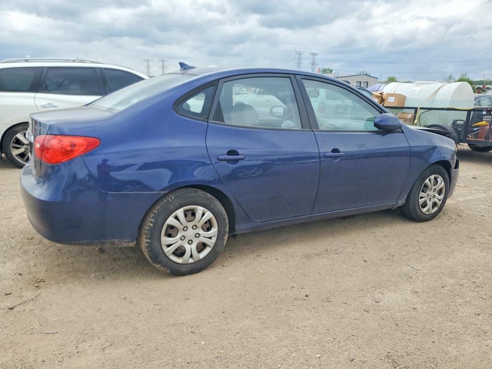 2010 Hyundai Elantra VIN KMHDU4AD6AU884949 COPART salvage auction — FRONT END, Il - Salvage Certificate, sold $300 on 2026-07-14 (photo 3)