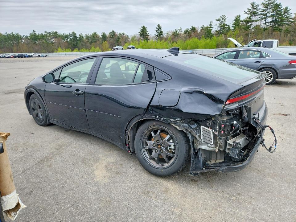 2025 Toyota Prius VIN JTDADABU2S3028236 COPART salvage auction — REAR END, ME - CERT OF TITLE-SALVAGE COLLISIO, sold $8,200 on 2026-07-06 (photo 2)