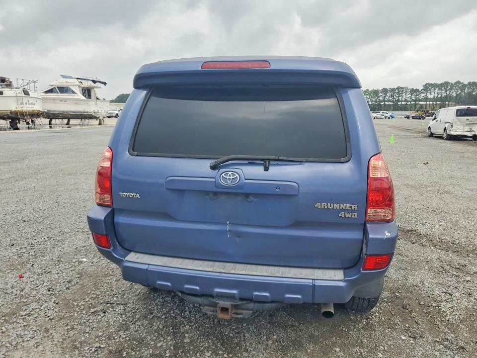 2005 Toyota 4runner VIN JTEBT14R458022831 COPART salvage auction — FRONT END, Nc - Salvage Certificate Of Title, sold $3,150 on 2026-07-06 (photo 6)