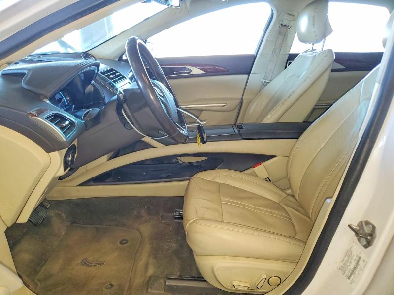 2015 Lincoln Mkz VIN 3LN6L2LU5FR612680 COPART salvage auction — FRONT END, Ca - Salvage Certificate, sold $450 on 2026-07-30 (photo 7)