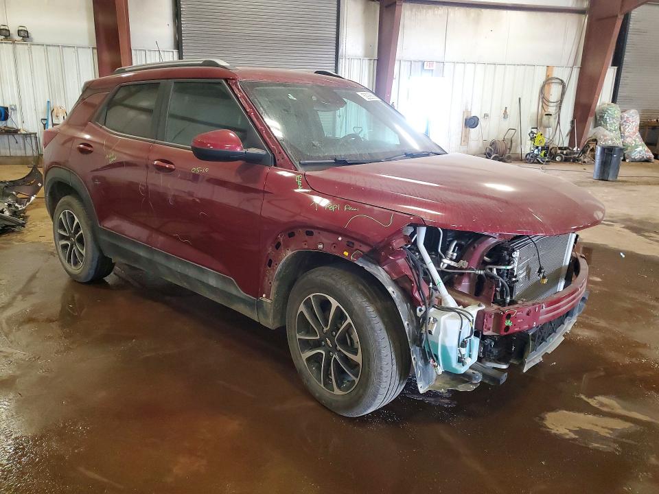 2025 Chevrolet Trailblazer VIN KL79MRSL9SB105521 COPART salvage auction — FRONT END, Mi - Cert Of Title-Salvage Vehicle, sold $7,600 on 2026-07-17 (photo 4)