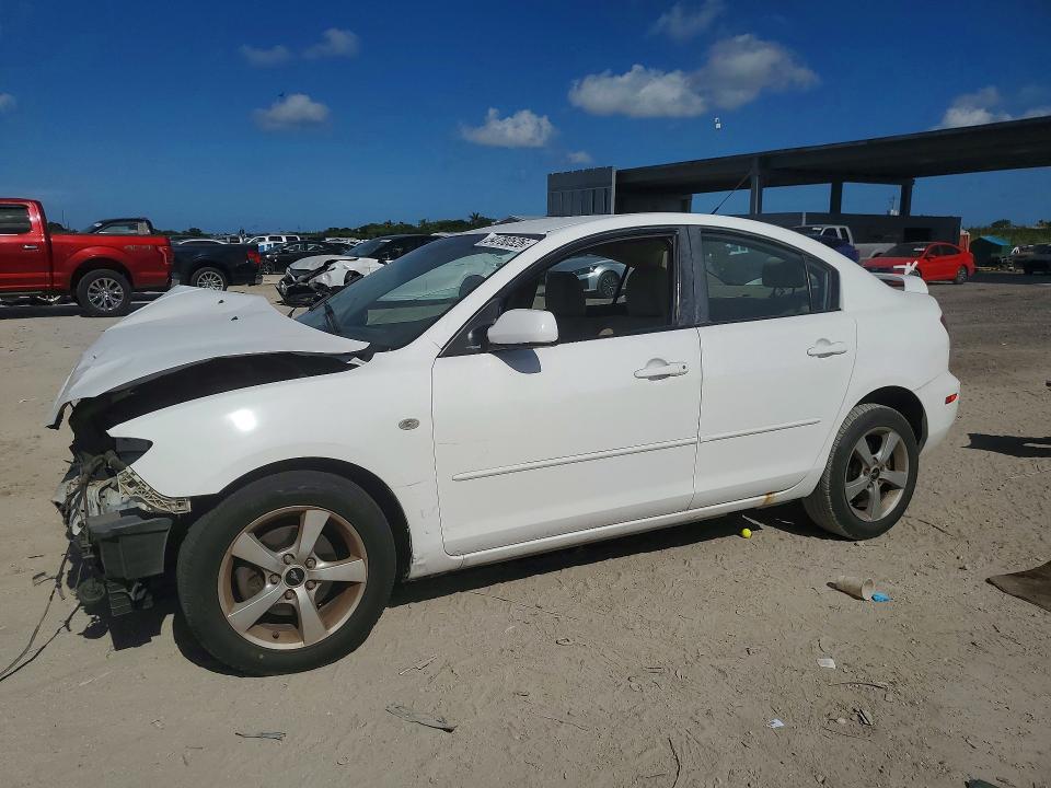 2006 Mazda 3 VIN JM1BK12F861443106 — COPART salvage auction photo