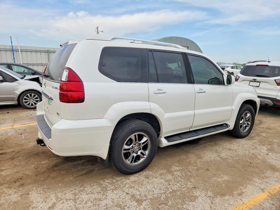2008 Lexus Gx VIN JTJBT20X280150614 COPART salvage auction — HAIL, Ks - Cert Of Title-Salvage, sold $5,200 on 2026-07-15 (photo 3)