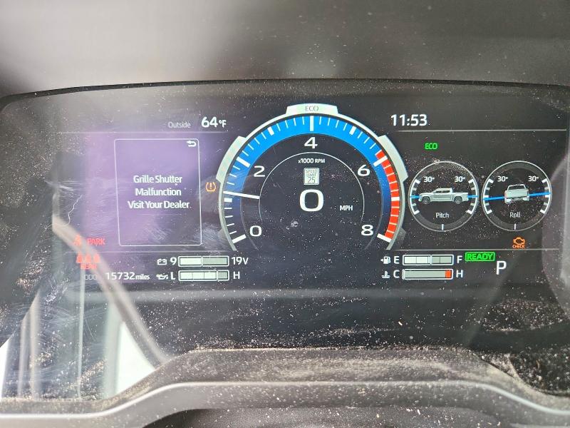 2024 Toyota Tundra VIN 5TFMC5EC6RX007970 COPART salvage auction — FRONT END, Or - Salvage Title Certificate, sold $28,000 on 2026-07-13 (photo 9)