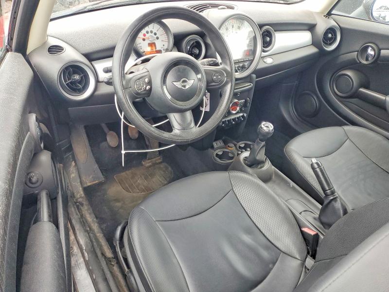 2013 Mini Cooper VIN WMWZF3C51DT571271 COPART salvage auction — FRONT END, Ca - Salvage Certificate, sold $475 on 2026-07-07 (photo 8)