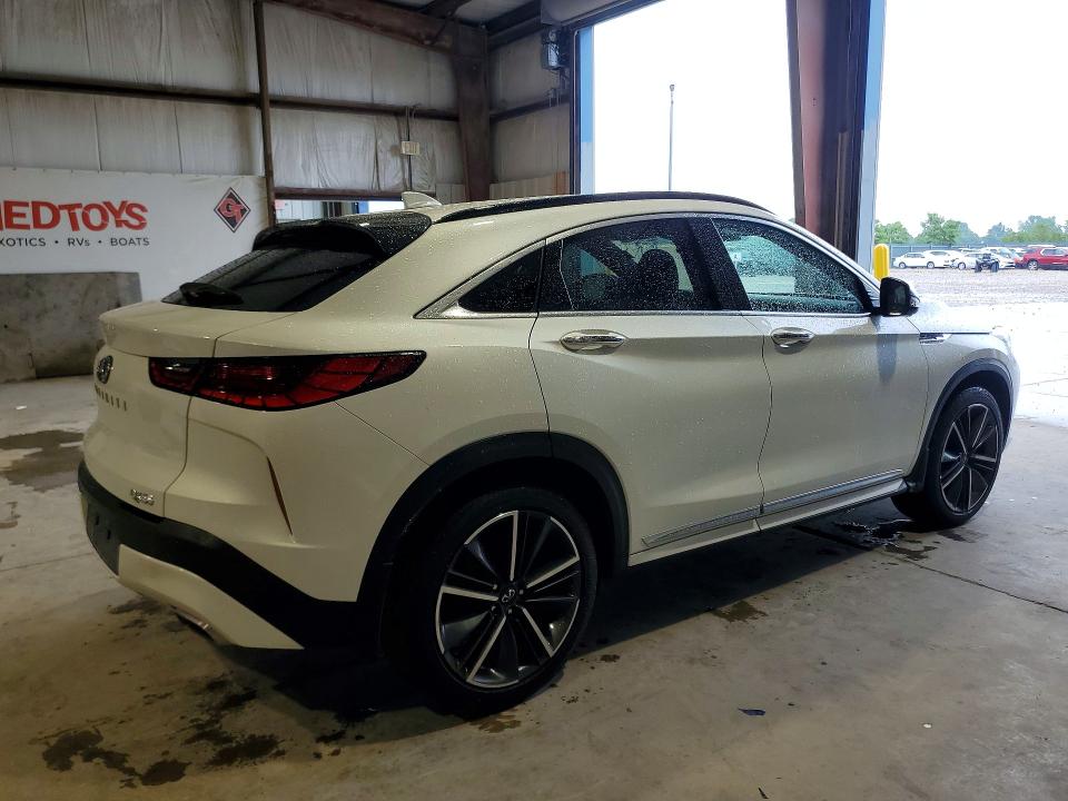 2024 Infiniti Qx55 VIN 3PCAJ5KR2RF108886 COPART salvage auction — HAIL, Mo - Salvage Certificate Of Title, sold $16,900 on 2026-07-20 (photo 3)
