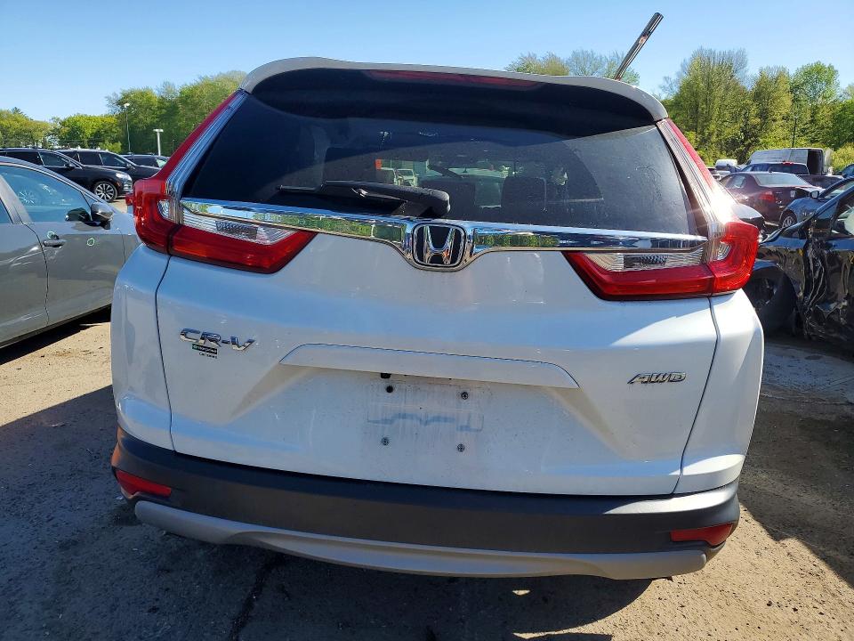 2019 Honda Cr-v VIN 7FARW2H57KE055734 COPART salvage auction — ROLLOVER, Ct - Cert Of Title-Salvage, sold $4,050 on 2026-07-09 (photo 6)
