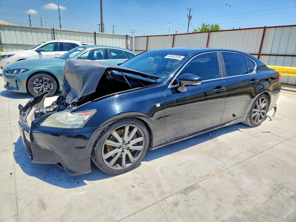 2013 Lexus Gs VIN JTHBE1BL8D5003825 COPART salvage auction — FRONT END, Tx - Salvage Vehicle Title, sold $175 on 2026-07-24 (photo 1)