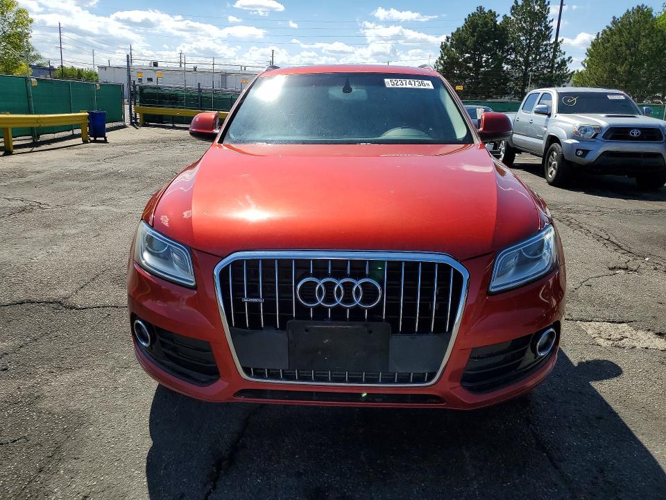 2014 Audi Q5 VIN WA1LFAFP7EA083833 COPART salvage auction — MINOR DENT/SCRATCHES, Co - Dis/Dlr/Exp Only Clean Title, sold $2,700 on 2026-07-09 (photo 5)