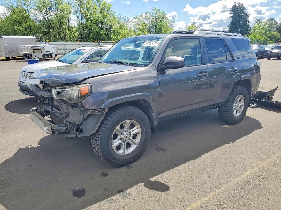 2015 Toyota 4runner VIN JTEBU5JR1F5257778 COPART salvage auction — FRONT END, Or - Salvage Title Certificate, sold $8,200 on 2026-07-15 (photo 1)