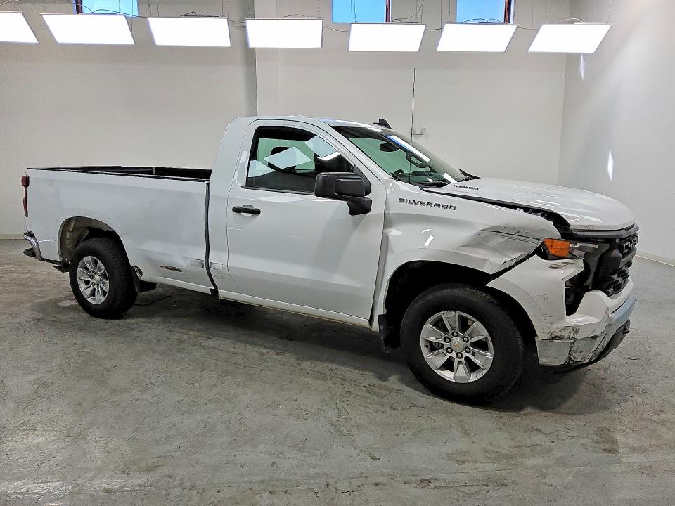 2025 Chevrolet Silverado VIN 3GCNAAEK2SG262362 COPART salvage auction — FRONT END, Nj - Certificate Of Title, sold $15,500 on 2026-08-02 (photo 4)