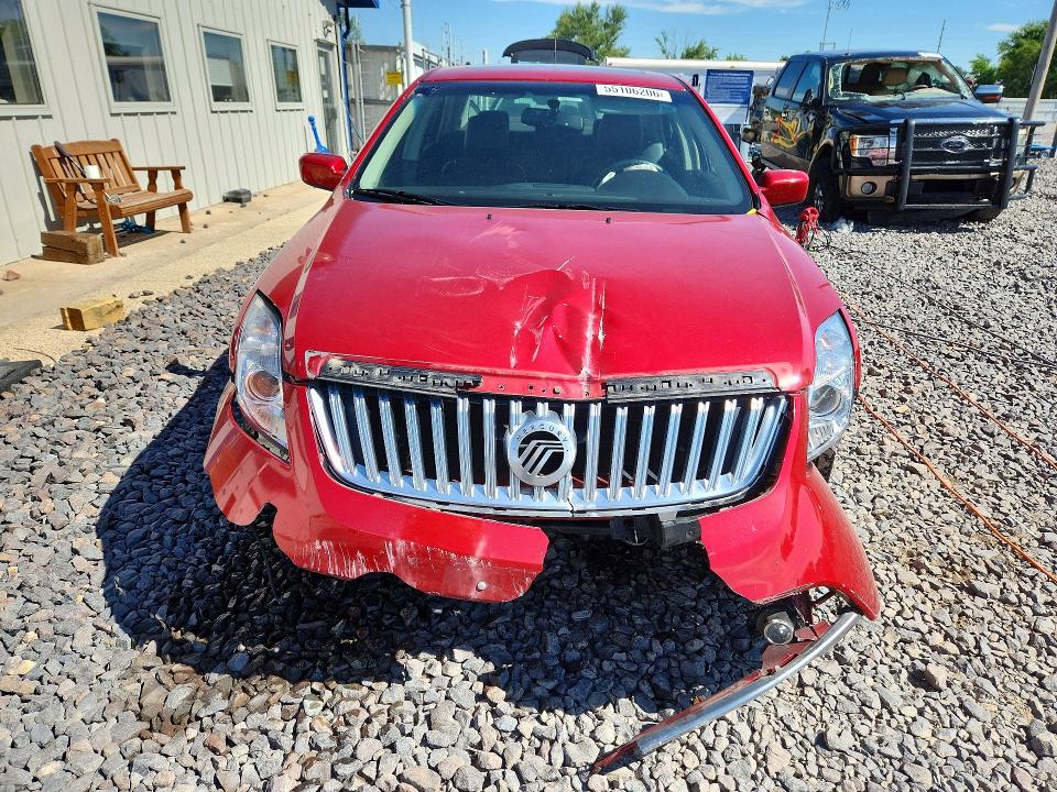 2010 Mercury Milan VIN 3MEHM0JA0AR664636 COPART salvage auction — FRONT END, Il - Salvage Certificate, sold $725 on 2026-07-27 (photo 5)