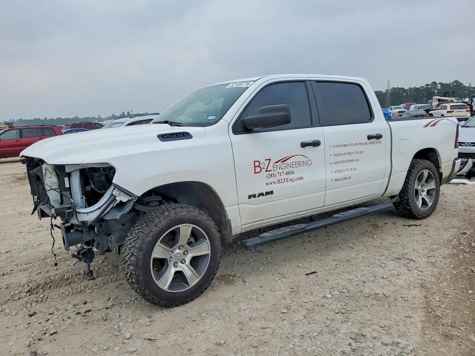 2025 Ram VIN 1C6RRFGG3SN589609 COPART salvage auction — FRONT END, Tx - Salvage Vehicle Title, sold $17,000 on 2026-07-02 (photo 1)