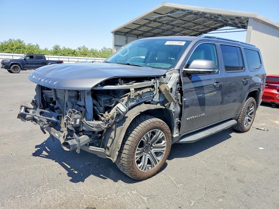 2022 Jeep Wagoneer VIN 1C4SJVDT1NS106864 COPART salvage auction — FRONT END, CA - SALVAGE CERTIFICATE, sold $8,000 on 2026-07-16 (photo 1)