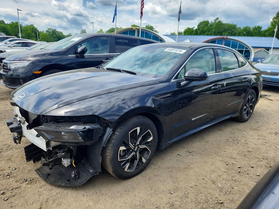 2024 Hyundai Sonata VIN KMHL64JA7RA365370 COPART salvage auction — FRONT END, Ct - Cert Of Title-Parts Only Salva, sold $525 on 2026-07-30 (photo 1)