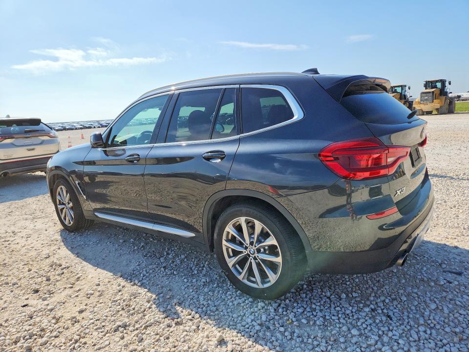 2019 BMW X3 VIN 5UXTR7C55KLF33399 COPART salvage auction — WATER/FLOOD, Tx - Salvage Title-Flood Damage, sold $7,000 on 2026-07-02 (photo 2)