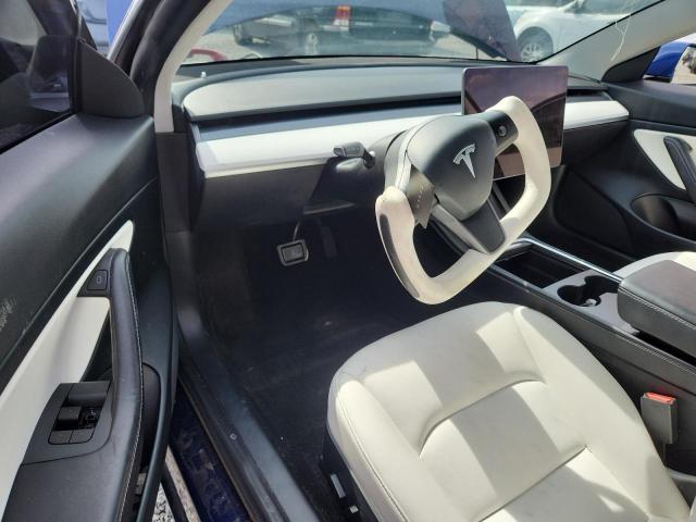 2021 Tesla VIN 5YJ3E1EA5MF920607 COPART salvage auction — REAR END, Fl - Cert Of Title Slvg Rebuildable, sold $3,400 on 2026-07-14 (photo 8)