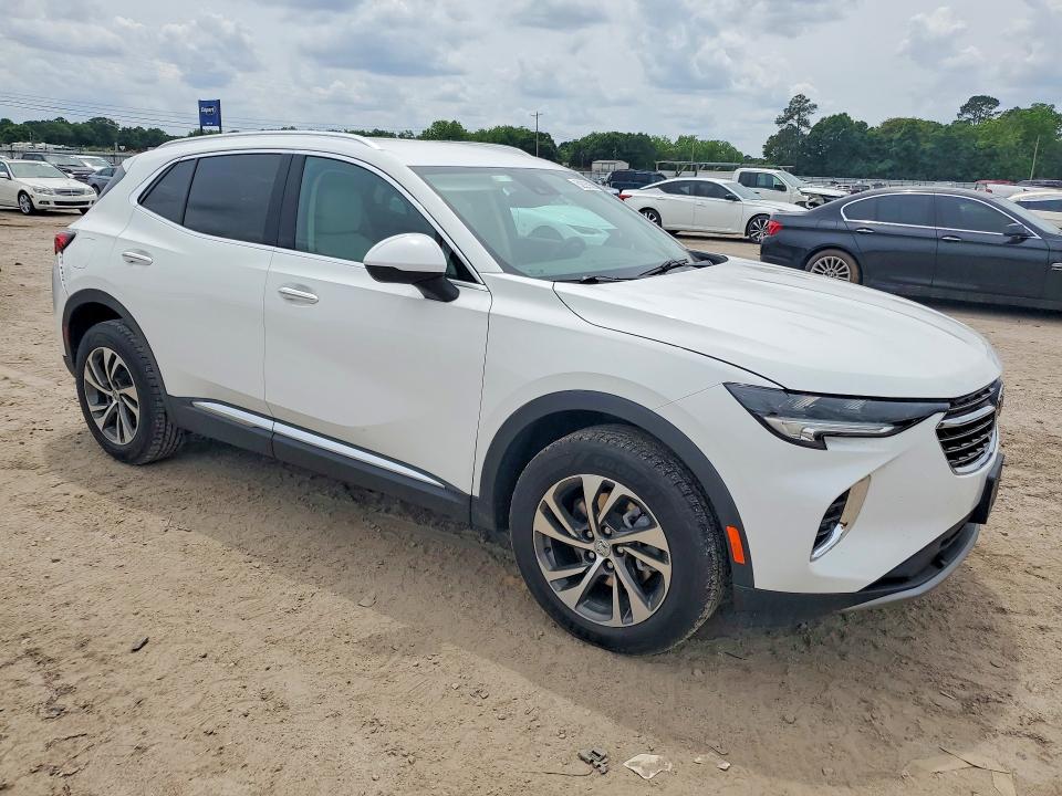 2022 Buick Envision VIN LRBFZNR43ND032295 COPART salvage auction — REAR END, AL - CERT OF TITLE-SALVAGE TITLE, sold $4,950 on 2026-07-02 (photo 4)