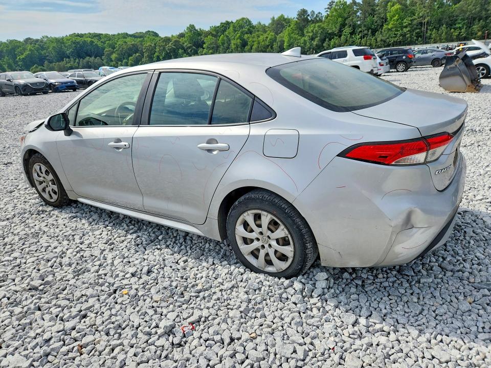 2020 Toyota VIN JTDEPRAE6LJ055325 COPART salvage auction — FRONT END, Ga - Cert Of Title-Salvage, sold $4,500 on 2026-07-09 (photo 2)