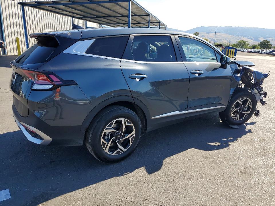 2024 Kia Sportage VIN KNDPU3DF5R7283003 COPART salvage auction — FRONT END, Ca - Salvage Certificate, sold $3,050 on 2026-07-19 (photo 3)