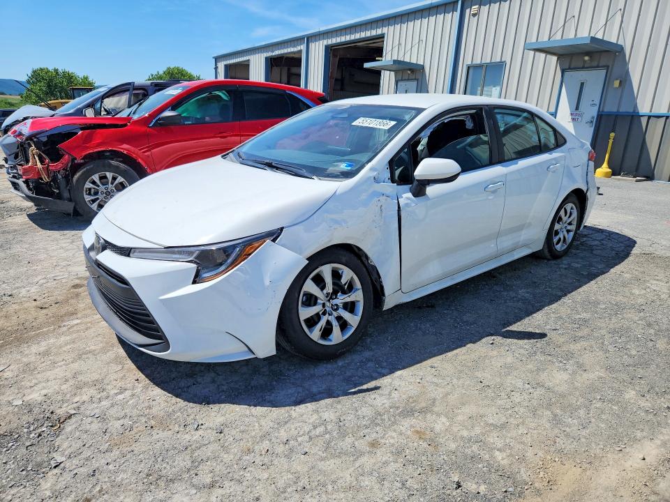2025 Toyota Corolla VIN 5YFB4MDE8SP296422 COPART salvage auction — SIDE, VA - CERT OF TITLE - SALVAGE, sold $6,500 on 2026-07-06 (photo 1)
