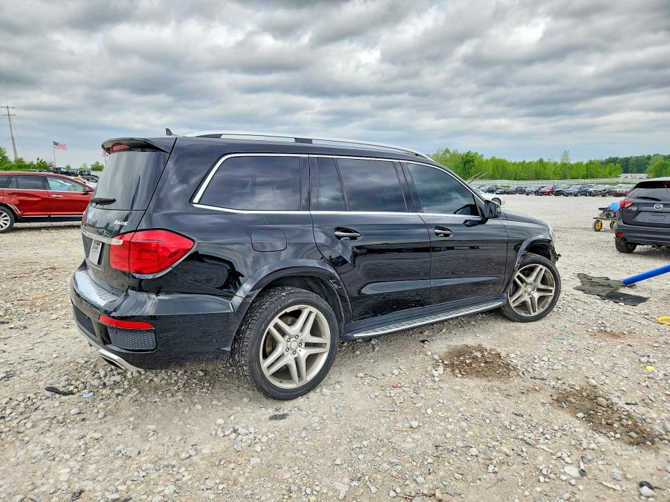 2014 Mercedes-benz Gl-klasse VIN 4JGDF7DE0EA315344 COPART salvage auction — FRONT END, Mi - Certificate Of Title, sold $1,750 on 2026-07-02 (photo 3)