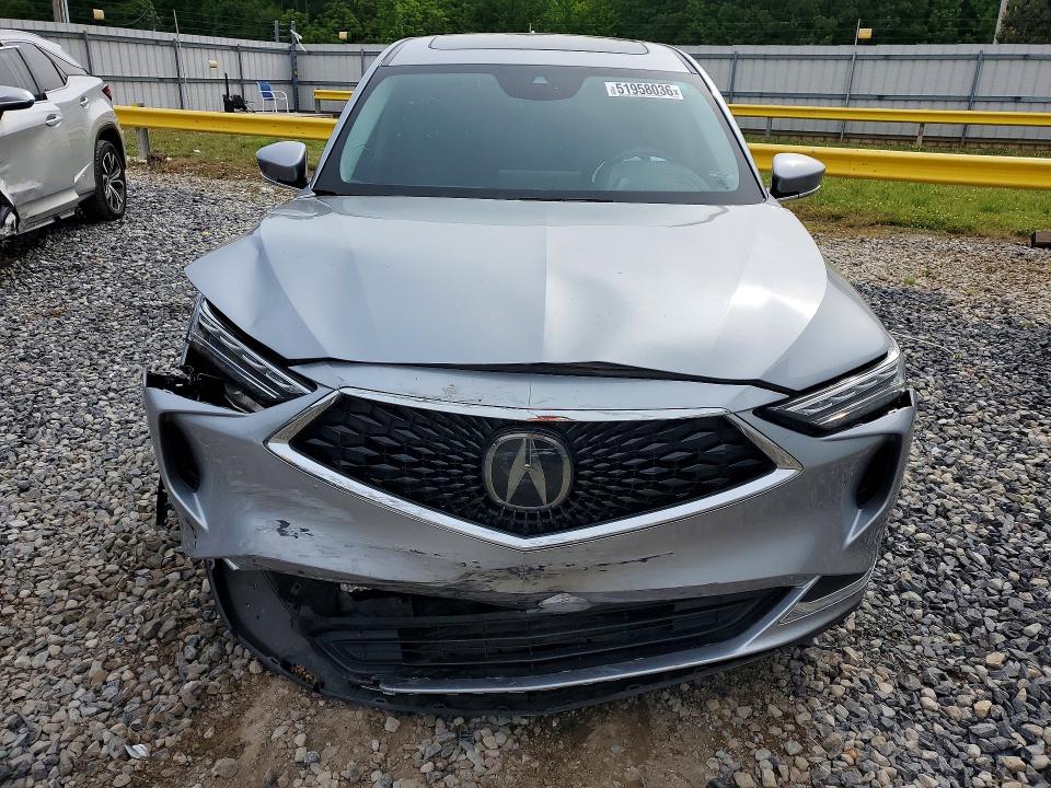2024 Acura Mdx VIN 5J8YE1H33RL014500 COPART salvage auction — FRONT END, TN - SALVAGE CERTIFICATE, sold $8,600 on 2026-07-30 (photo 5)