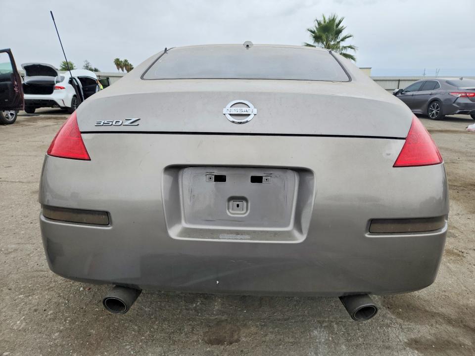 2007 Nissan 350z VIN JN1BZ34E87M551871 COPART salvage auction — FRONT END, Ca - Salvage Certificate, sold $400 on 2026-07-06 (photo 6)