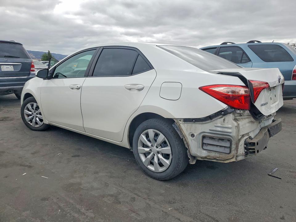 2018 Toyota VIN 5YFBURHE1JP771947 COPART salvage auction — REAR END, Ca - Salvage Certificate, sold $4,150 on 2026-07-14 (photo 2)