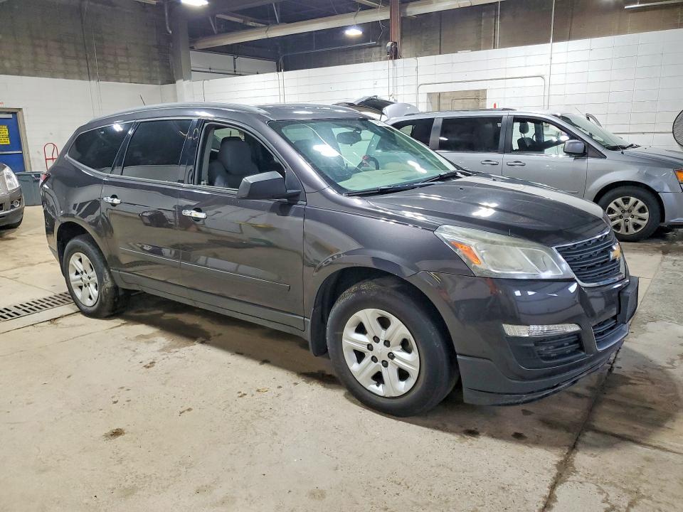 2013 Chevrolet Traverse VIN 1GNKRFED6DJ208520 COPART salvage auction — MECHANICAL, MI - CERTIFICATE OF TITLE, sold $750 on 2026-07-09 (photo 4)