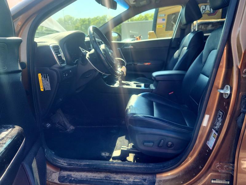 2018 Kia Sportage VIN KNDPNCACXJ7373663 COPART salvage auction — REAR END, Wv - Salvage Certificate, sold $3,450 on 2026-07-07 (photo 7)