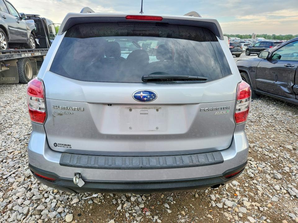 2015 Subaru Forester VIN JF2SJAHC5FH439247 COPART salvage auction — FRONT END, MI - CERT OF TITLE-SALVAGE VEHICLE, sold $350 on 2026-07-02 (photo 6)