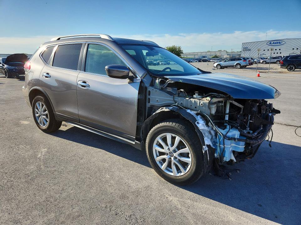 2020 Nissan Rogue VIN KNMAT2MV9LP534882 COPART salvage auction — FRONT END, Ok - Cert Of Title-Salvage, sold $3,800 on 2026-07-06 (photo 4)