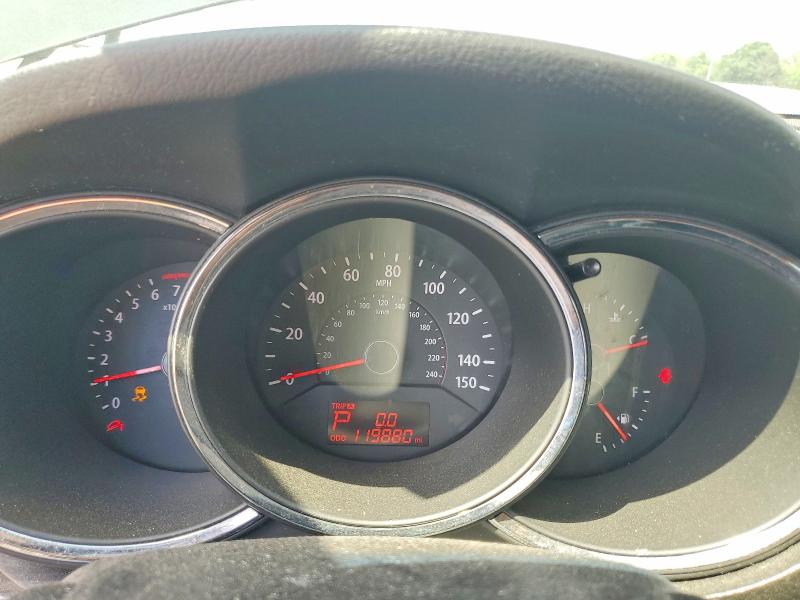 2012 Kia Sorento VIN 5XYKU4A65CG253000 COPART salvage auction — FRONT END, Tn - Salvage Certificate, sold $1,350 on 2026-07-27 (photo 9)