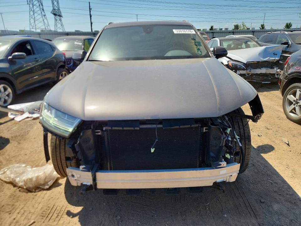 2018 Audi Q7 VIN WA1LHAF76JD028132 COPART salvage auction — FRONT END, Il - Salvage Certificate, sold $14,600 on 2026-07-07 (photo 5)