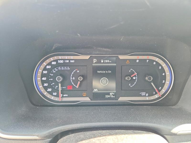 2024 Hyundai Santa cruz VIN 5NTJBDDE6RH110497 COPART salvage auction — SIDE, Nv - Salvage Title, sold $7,500 on 2026-07-09 (photo 9)