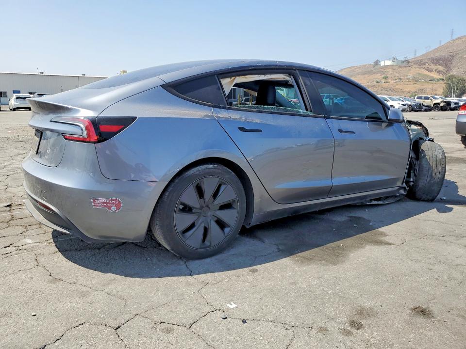 2024 Tesla VIN 5YJ3E1EA9RF869491 COPART salvage auction — FRONT END, Ca - Salvage Certificate, sold $9,600 on 2026-07-20 (photo 3)