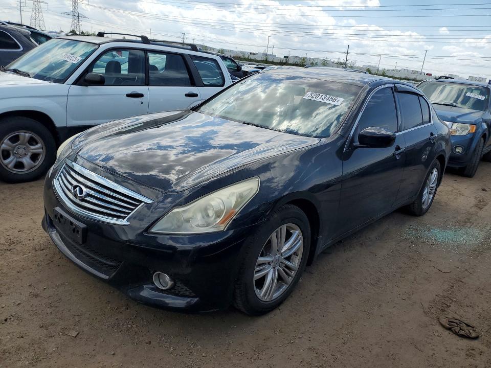 2012 Infiniti VIN JN1CV6AR4CM977253 COPART salvage auction — SIDE, Il - Salvage Certificate, sold $300 on 2026-07-30 (photo 1)