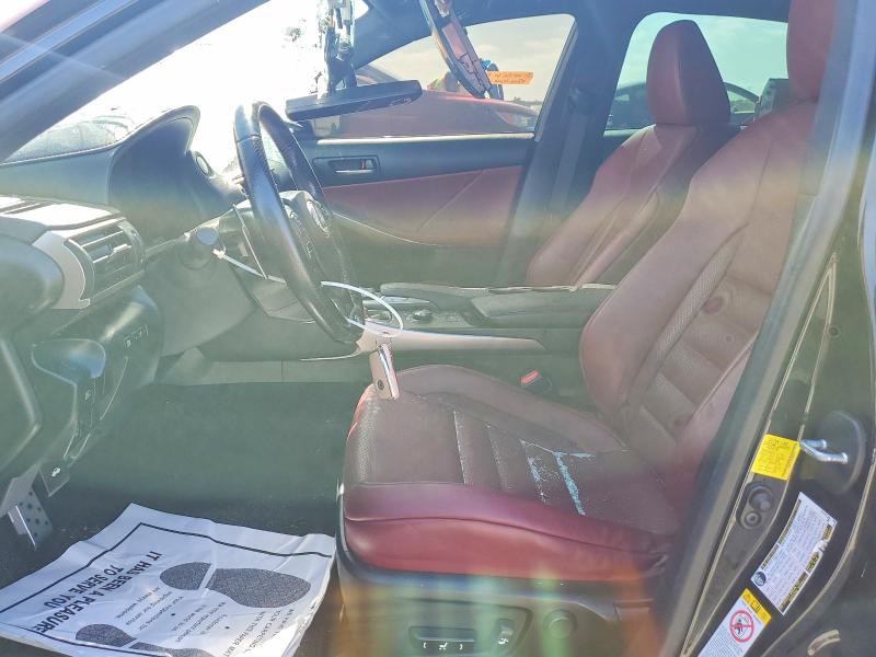 2017 Lexus Is VIN JTHBE1D29H5030638 COPART salvage auction — FRONT END, Ca - Salvage Certificate, sold $2,050 on 2026-07-14 (photo 7)