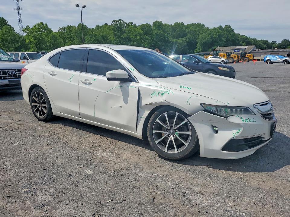 2015 Acura Tlx VIN 19UUB3F5XFA003248 COPART salvage auction — FRONT END, PA - CERTIFICATE OF SALVAGE, sold $1,400 on 2026-07-02 (photo 4)