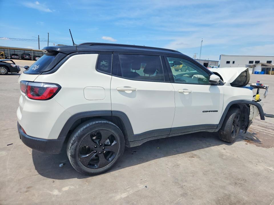 2018 Jeep Compass VIN 3C4NJDBB6JT394813 COPART salvage auction — FRONT END, Tx - Salvage Vehicle Title, sold $725 on 2026-07-02 (photo 3)
