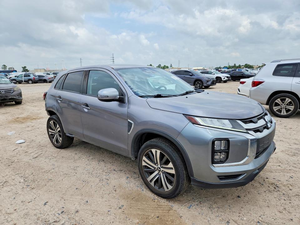 2020 Mitsubishi Outlander VIN JA4AR3AU7LU019360 COPART salvage auction — REAR END, Tx - Salvage Vehicle Title, sold $1,950 on 2026-07-10 (photo 4)