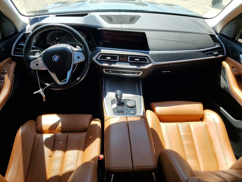 2021 BMW X7 VIN 5UXCW2C02M9F57191 COPART salvage auction — REAR END, Salvage Title, sold $20,500 on 2026-07-10 (photo 8)